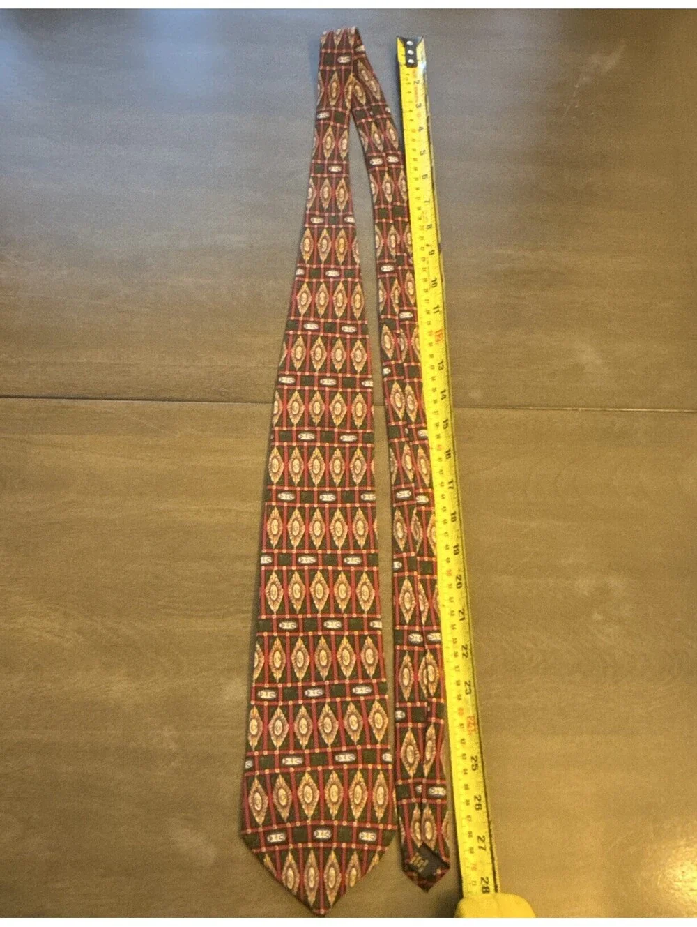 Colours Alexander Julian Men Multicolor Silk Geometric Necktie, One Size [COPY]